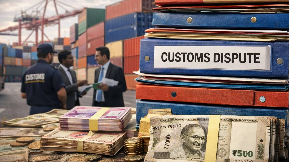 Huge revenue of the government stuck in customs cases