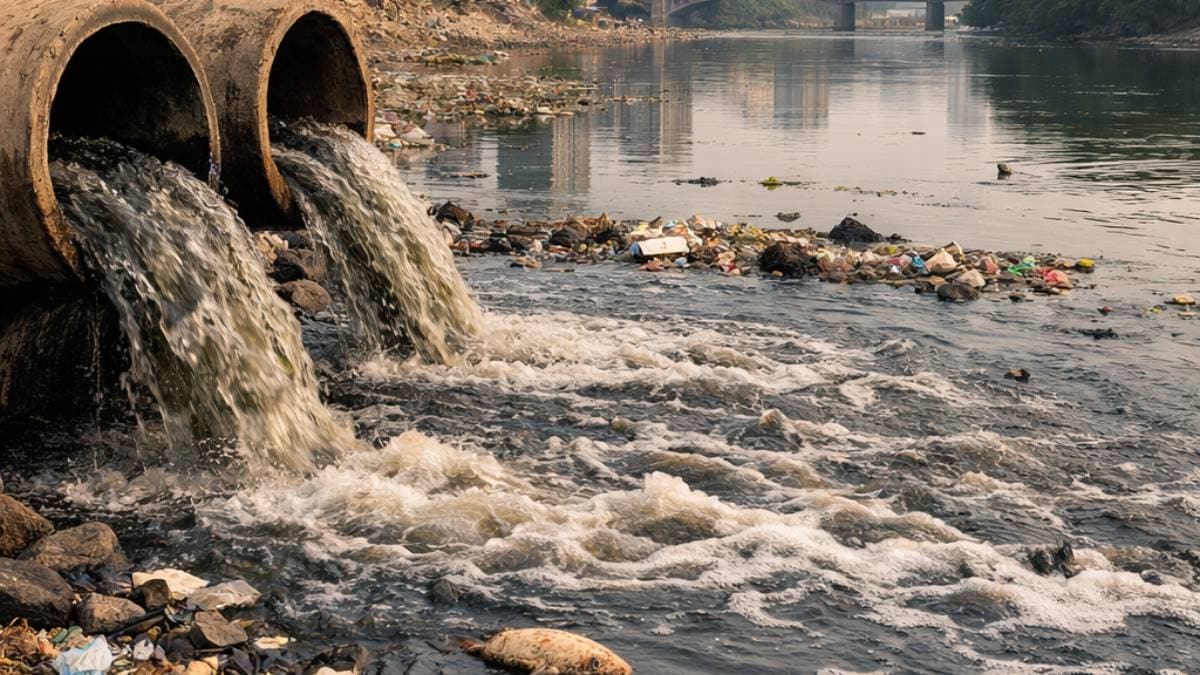 river pollution in pune