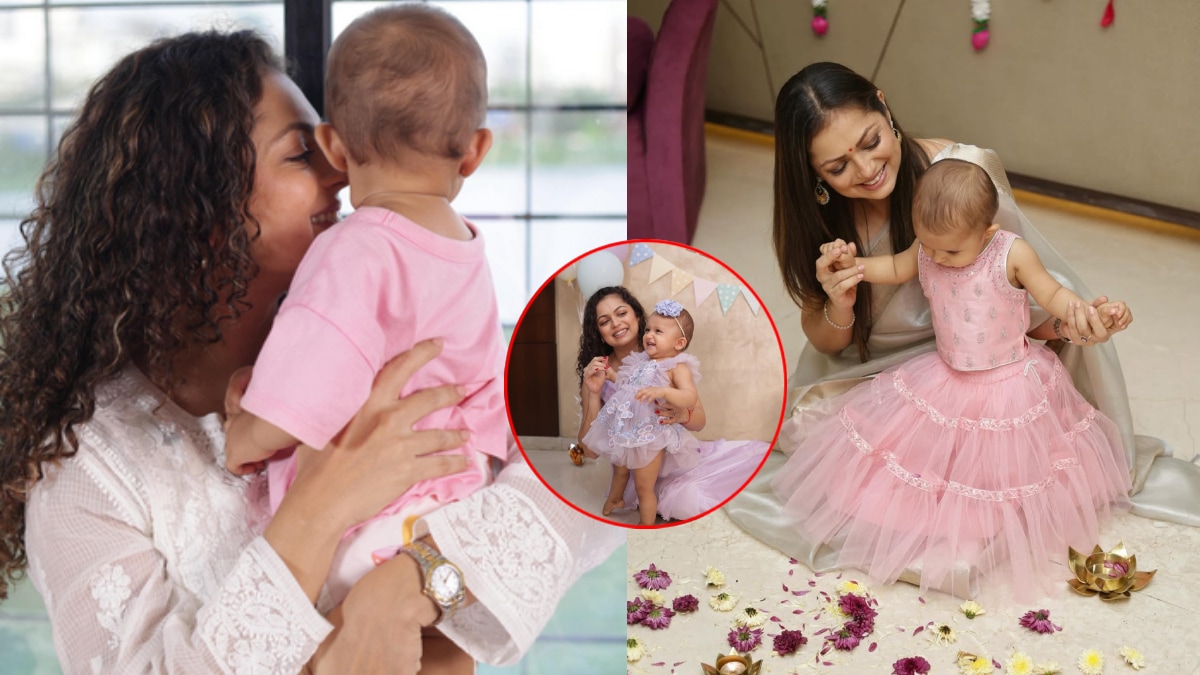 drashti dhami reveals baby girl face