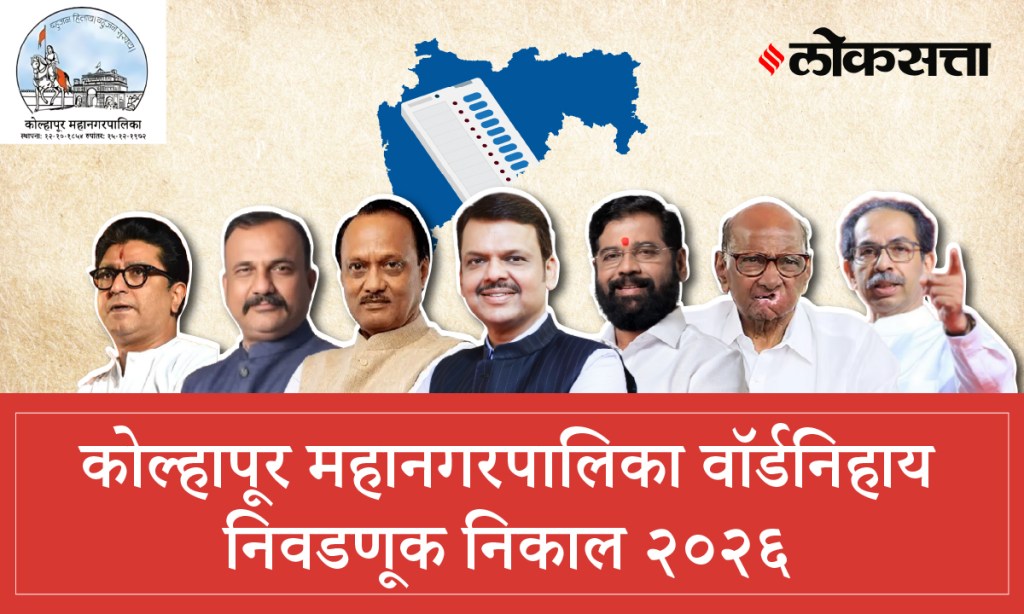 Kolhapur Municipal Corporation Election Result 2026 | कोल्हापूर महानगरपालिका निवडणूक निकाल २०२६ Kolhapur Municipal Corporation Election Result 2026 | कोल्हापूर महानगरपालिका निवडणूक निकाल २०२६