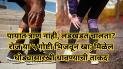 पायात त्राण नाही, लडखडत चालता? रोज या ५ गोष्टी भिजवून खा; मिळेल घोड्यासारखे धावण्याची ताकद