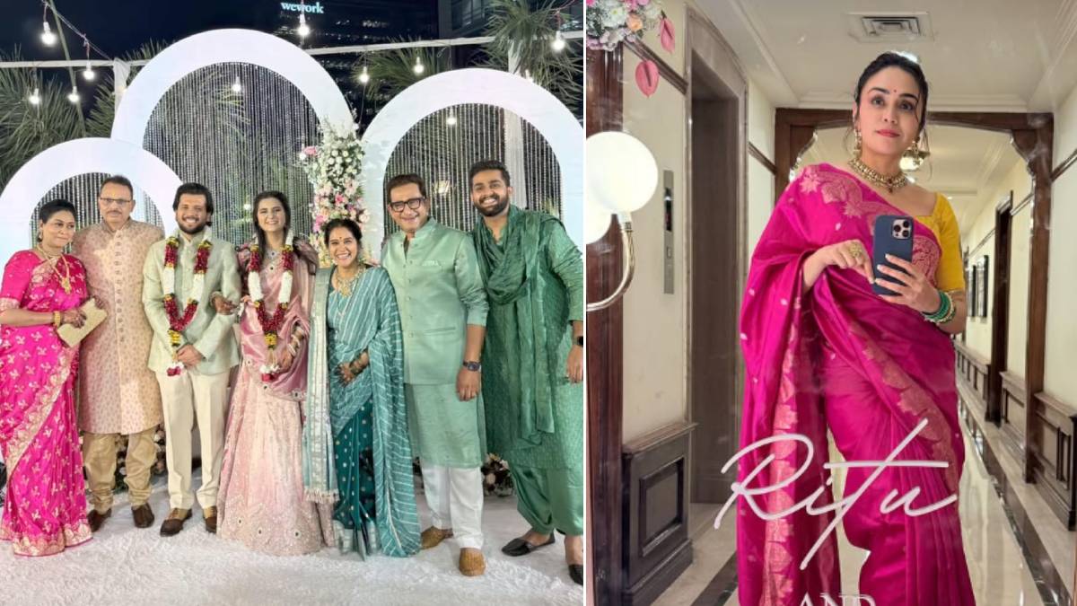 prasad oak son sarthak oak engagement ceremony amruta khanvilkar