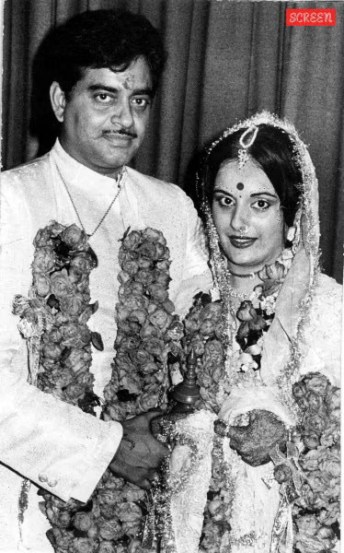 shatrughan sinha poonam sinha wedding photo