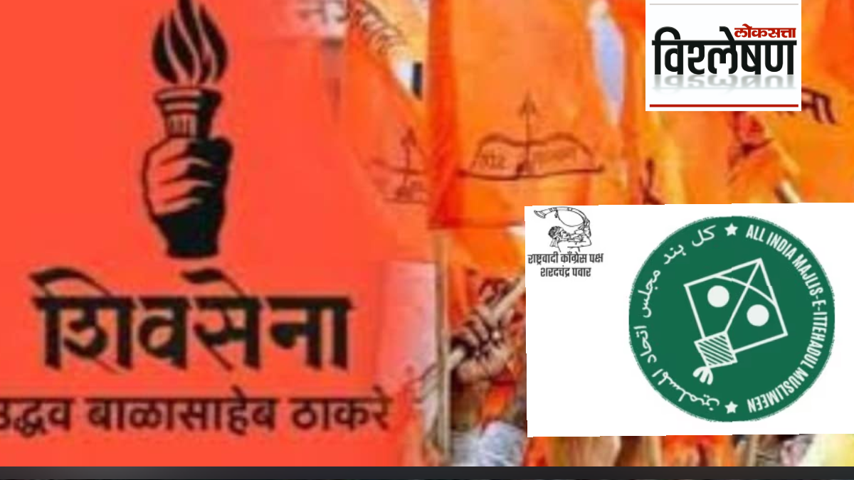 What is the reason for Shiv Sena decline in Chhatrapati Sambhajinagar How did MIM increase its influence