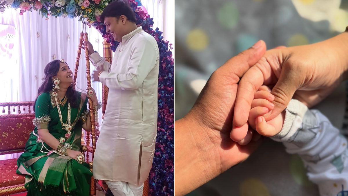 shubhvivah actress kunjika kalwint reveals her baby boy name kanha photo viral on social media