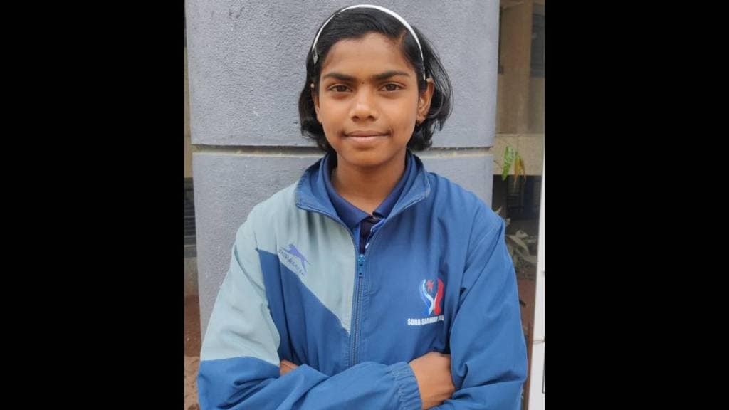 Nashik player Srushti Shinde will shine in the Under-14 National Kho-Kho Championship Nashik player Srushti Shinde will shine in the Under-14 National Kho-Kho Championship