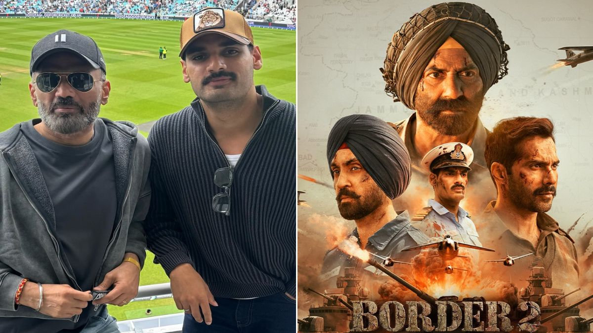 suniel shetty not seen son ahan shetty border 2 he awaits the 500 crore mark to watch