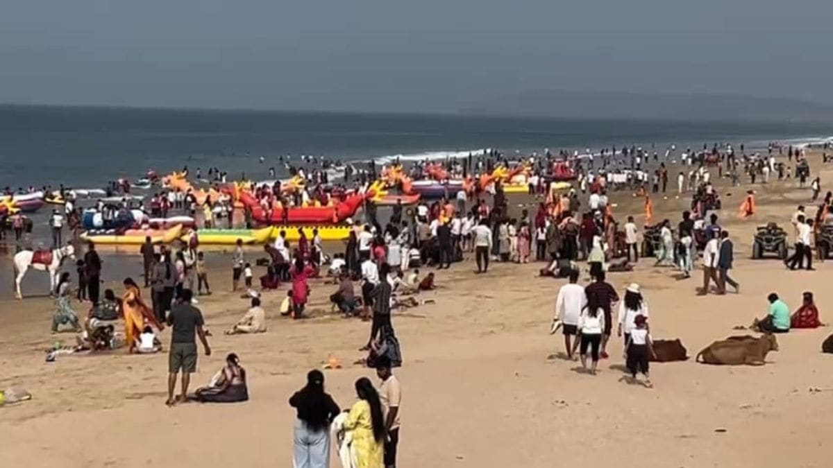 Record tourist rush in Ganpatipule as Konkan tops New Year destination list