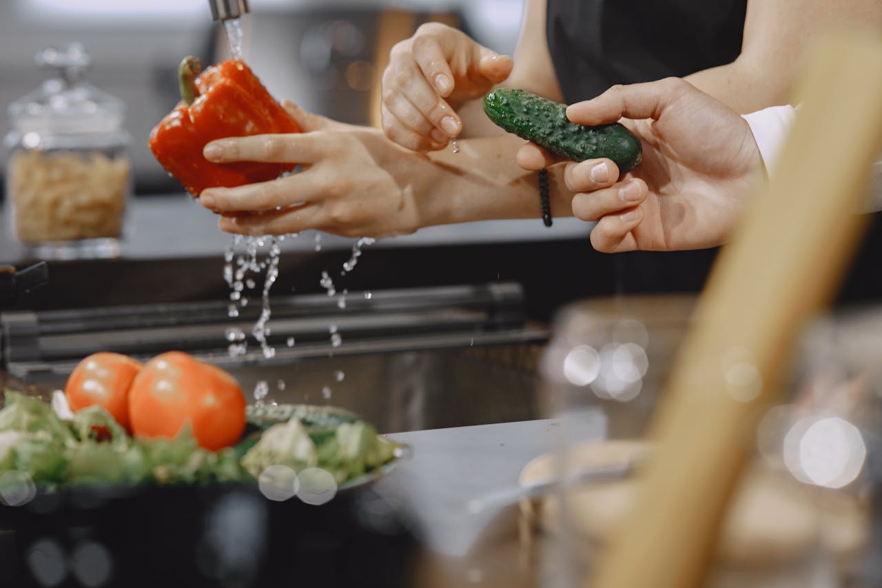 tricks for cleaning vegetables