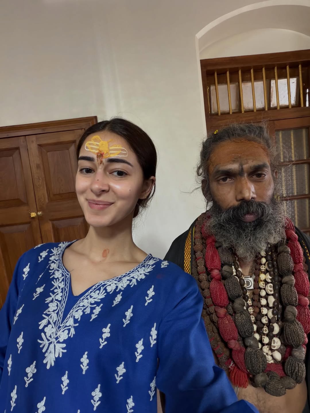 Ananya Panday Trimbakeshwar visit