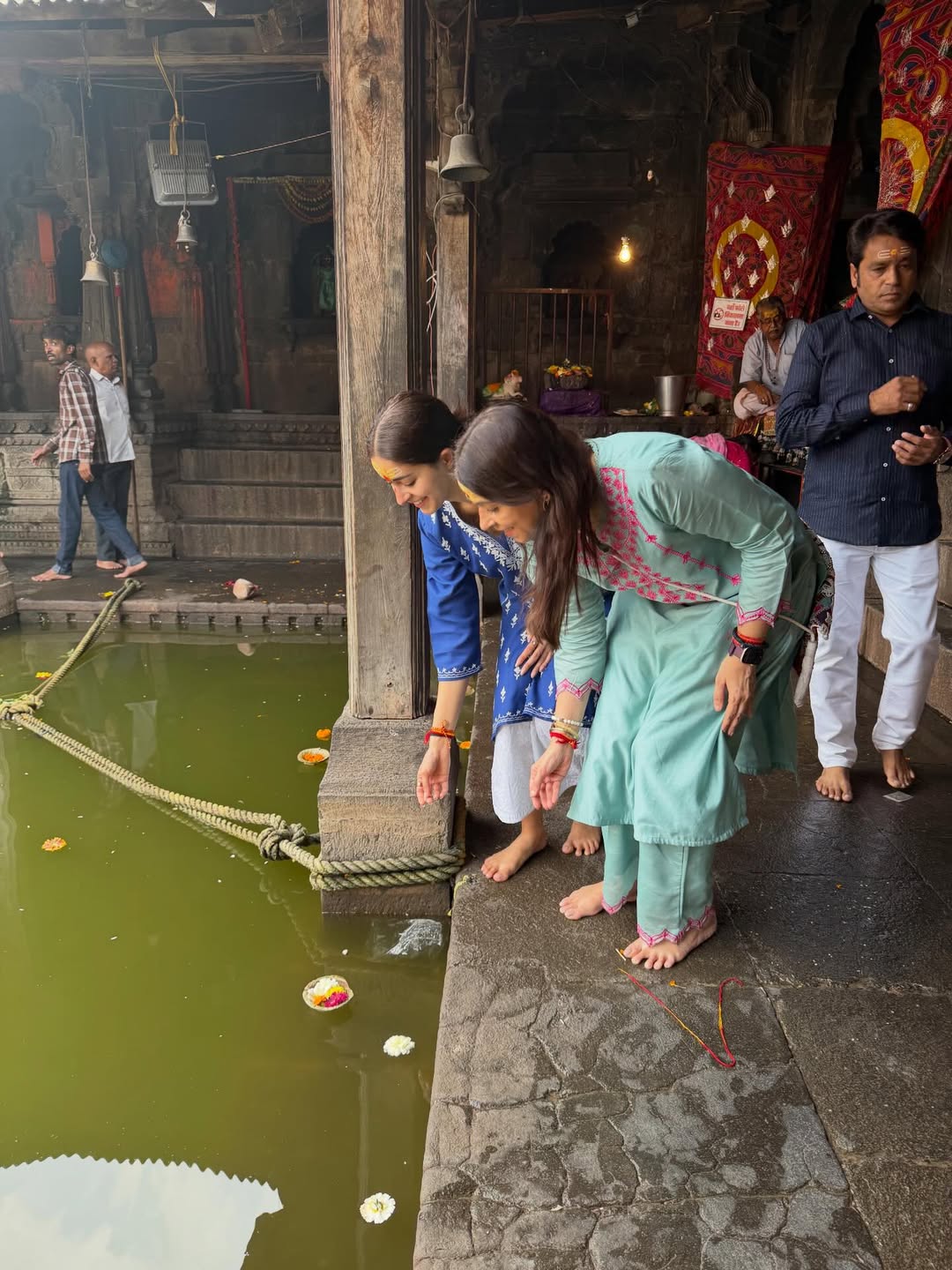 Ananya Panday Trimbakeshwar visit