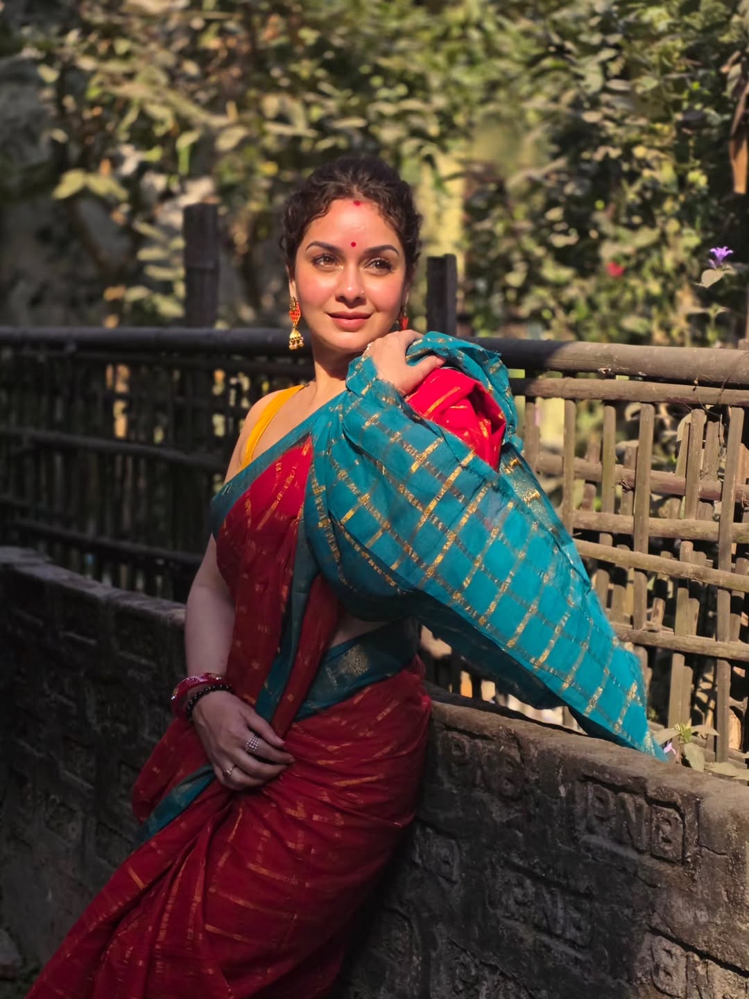 Abhijeet Khandkekar and Sukhada Khandkekar visits Kamakhya Temple
