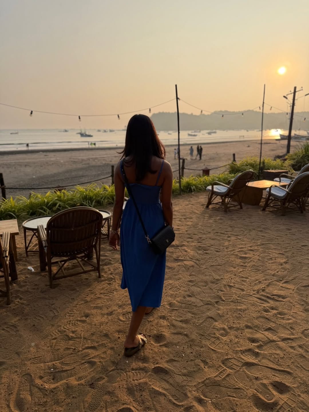 Shreyanka Patil Goa vacation Smriti Mandhana beach outing