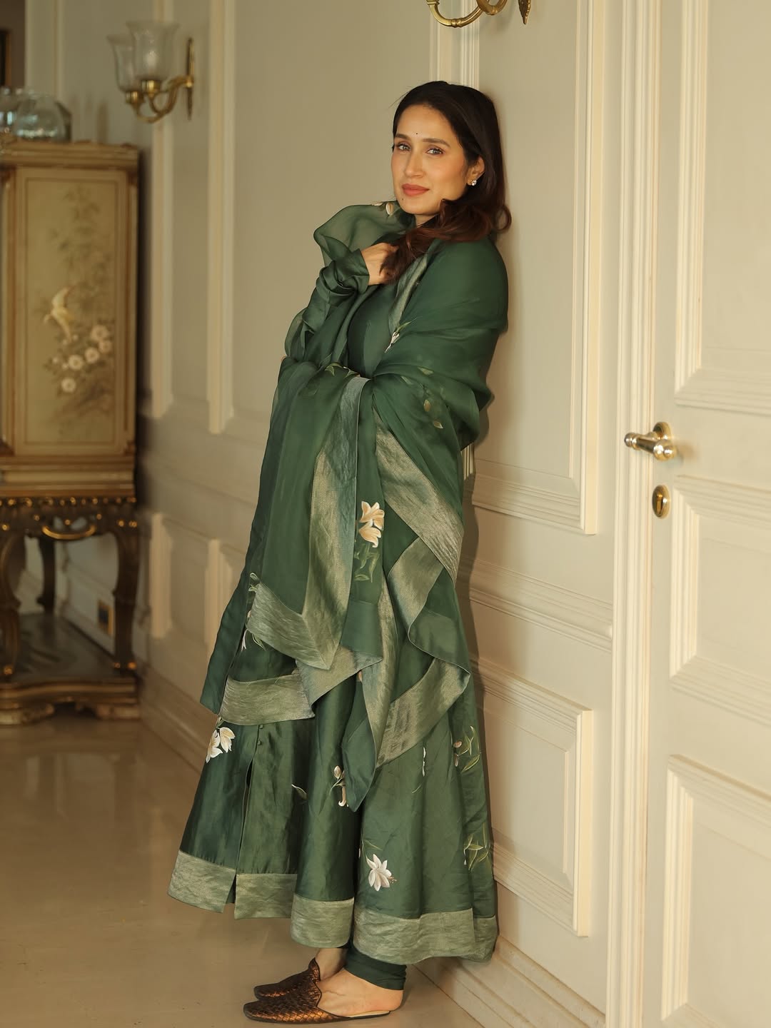 Zaheer Khan wife Sagarika Ghatge royal look and marathi movie