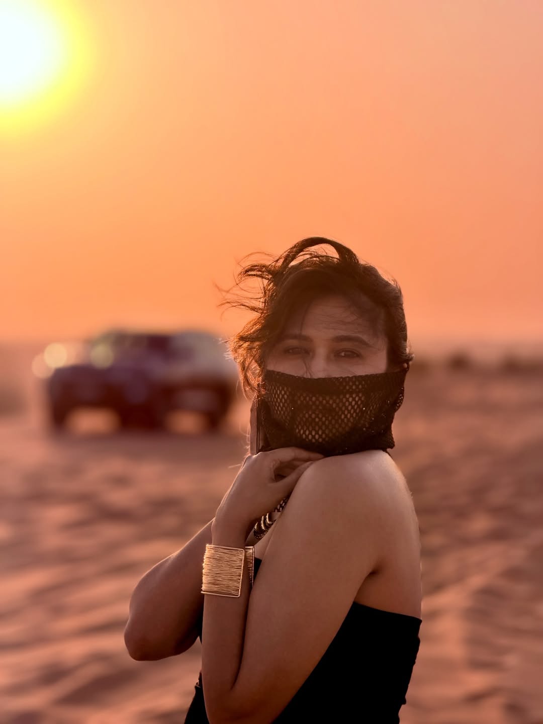 Marathi actress Gautami Deshpande desert photoshoot