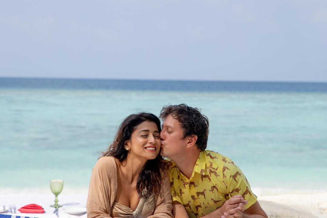 Shriya Saran Maldives vacation photos Drishyam fame actress bikini look,