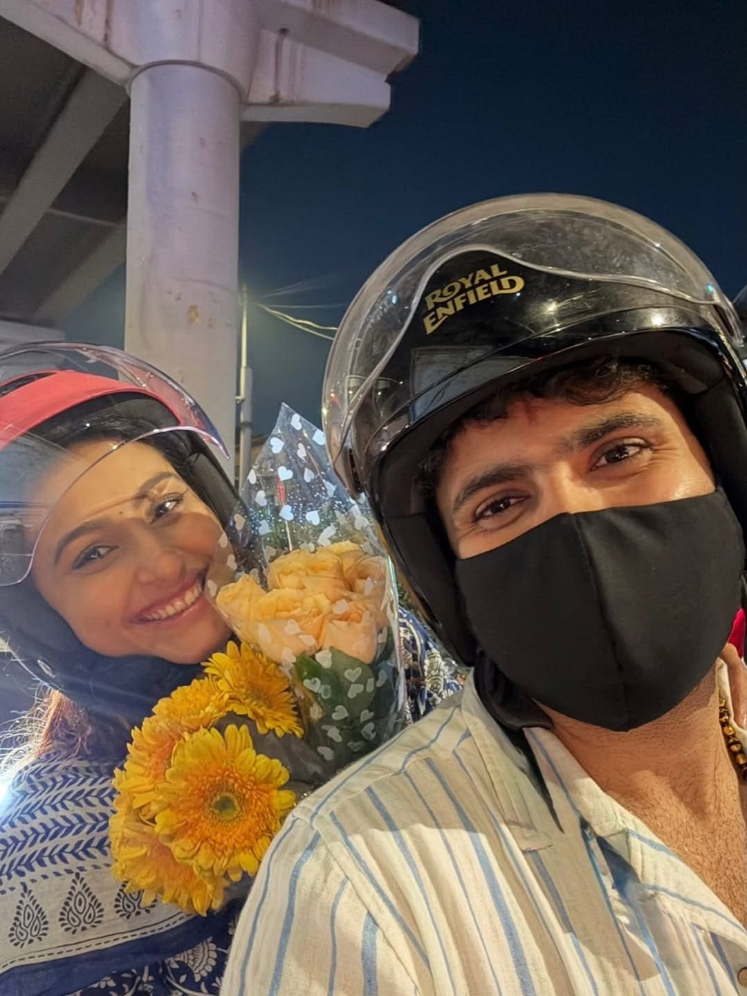 Reshma Shinde Valentine celebration with husband Pavan,