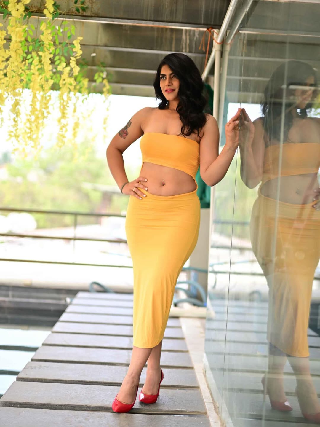 Lakshmi Nivas actress Kalyani Jadhav bold photoshoot