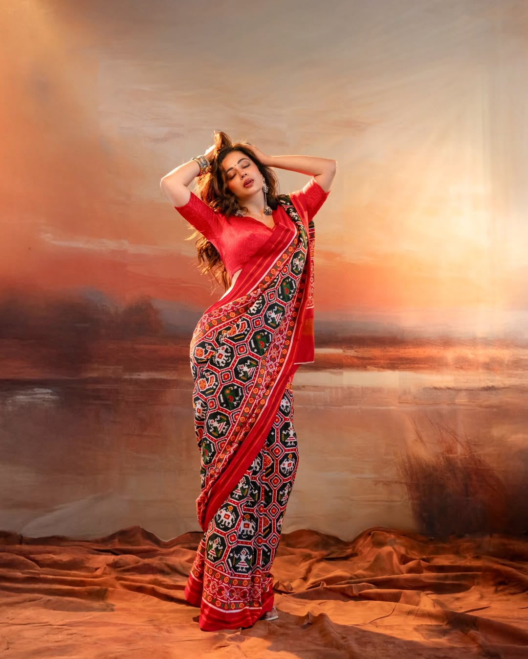 Neha Pendse Tighee trailer launch look