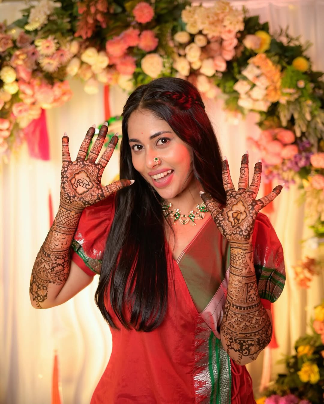 Akshaya Hindalkar Vishal Nikam Mehndi Ceremony