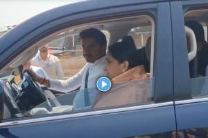 Aniket Tatkare and Sunetra Pawar