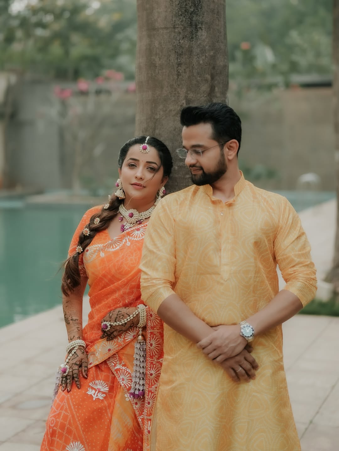 Apurva Nemlekar Tanuj Govalkar Haldi Ceremony