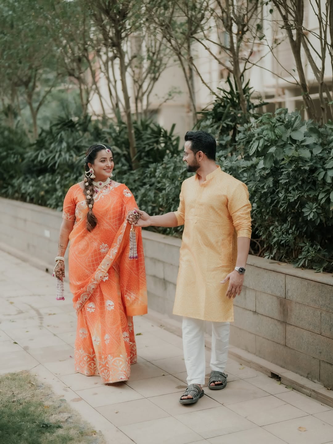 Apurva Nemlekar Tanuj Govalkar Haldi Ceremony