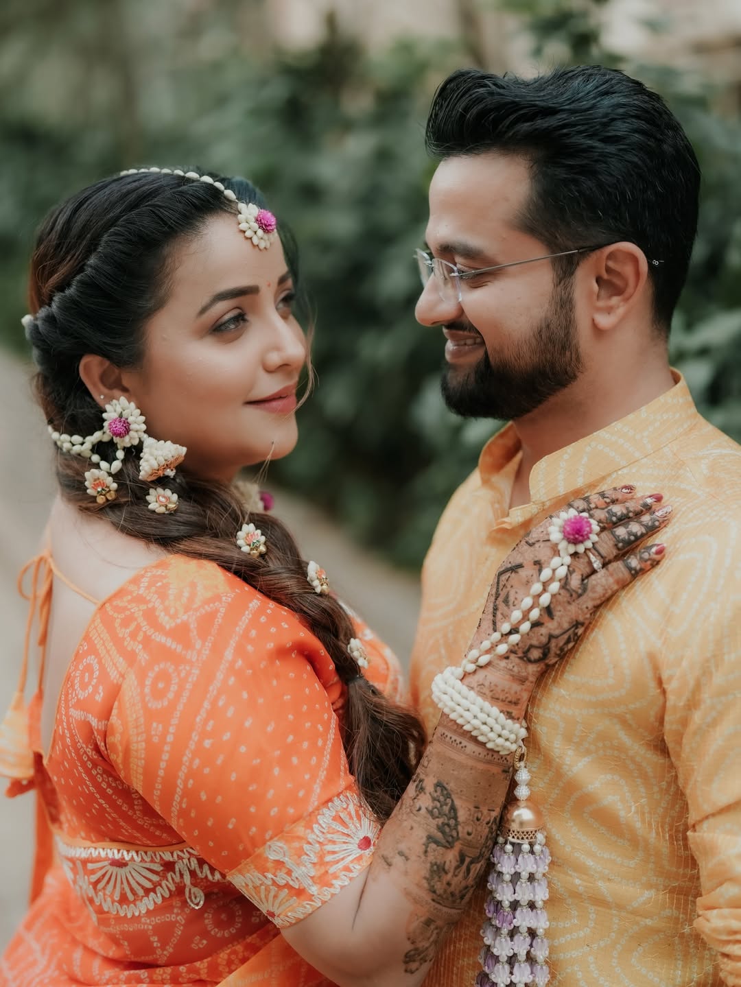 Apurva Nemlekar Tanuj Govalkar Haldi Ceremony