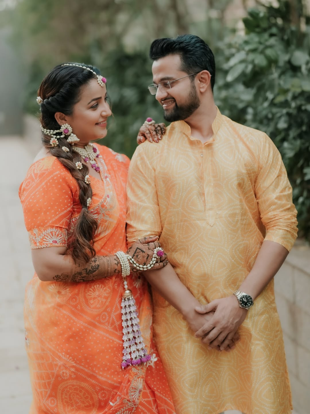Apurva Nemlekar Tanuj Govalkar Haldi Ceremony