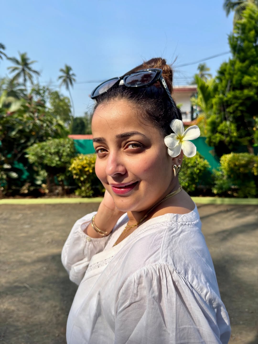 Apurva Nemlekar White Dress Look