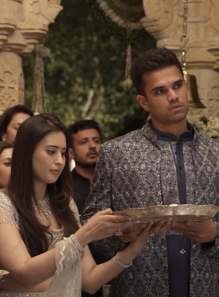 Arjun Tendulkar Saaniya Chandok Wedding Rituals