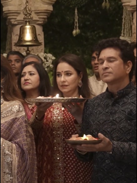 Arjun Tendulkar Saaniya Chandok Wedding Rituals