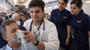 Aryan Lolayekar Vasai, Medical student saves life on flight, Indigo Goa-Mumbai flight emergency,