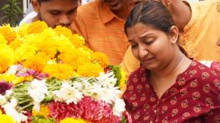 Asawari, the daughter of Santosh Jagdale. (Express Photo)