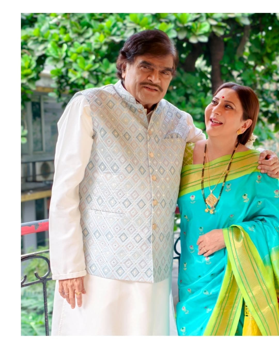 Ashok Saraf Nivedita Saraf Punha Ekda Sade Made Teen