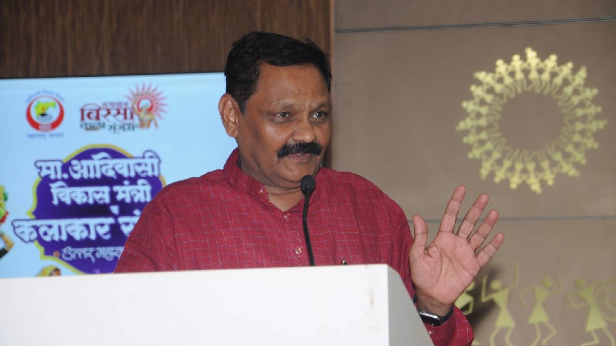 Ashok Uike Minister, Tribal students education in native dialect, Birsa Kala Sangam Nandurbar,