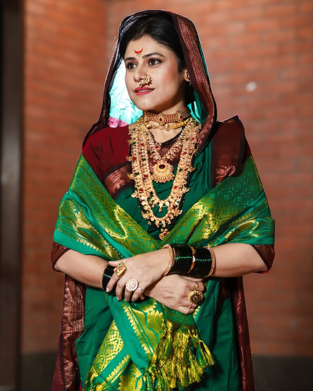 Ashvini Mahangade Shiv Jayanti 2026 Photoshoot