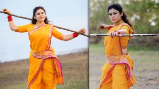 Ashvini Mahangade Shiv Jayanti 2026 Photoshoot