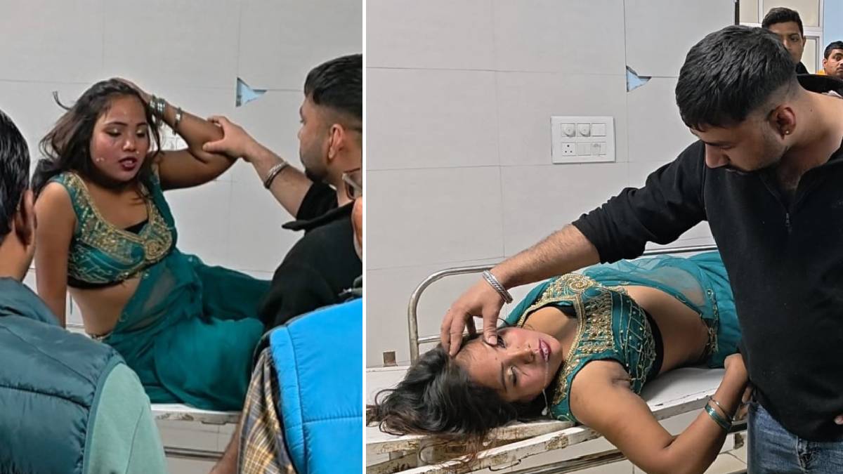 Bihar dancer hospitalised after chokes coins