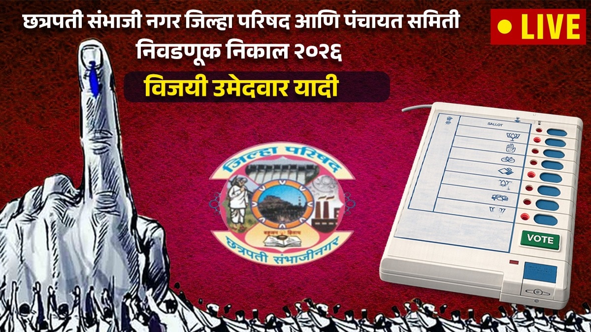 Chhatrapati Sambhajinagar zilla parishad 2026 party-wise winner list, panchayat samiti outcomes and latest updates in marathi