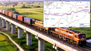This 2,100-km long independent railway line will pass through Jalgaon district in northern Maharashtra