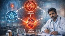 मधुमेह व मूत्रपिंड विकारांमुळे वाढतो हृदयरोगाचा धोका!