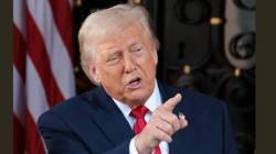 Donald Trump : सुप्रीम कोर्टाने टॅरिफचा निर्णय बेकायदेशीर ठरवल्यानंतर डोनाल्ड ट्रम्प यांचं मोठं वक्तव्य; म्हणाले, ‘माझ्याकडे…’
