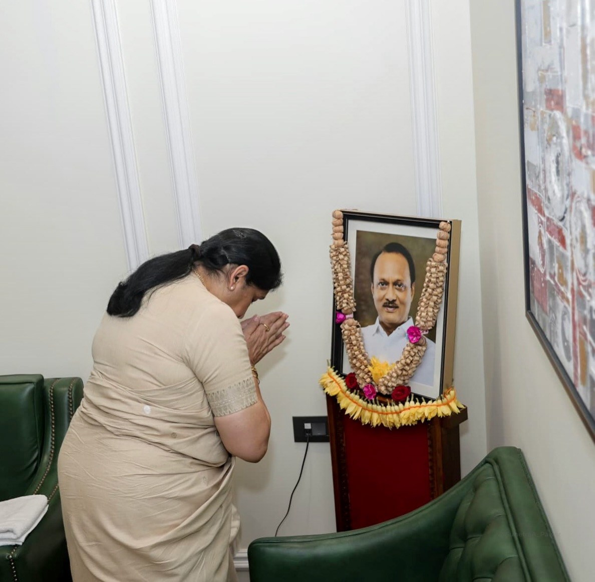 Dy CM Sunetra Pawar Takes Charges