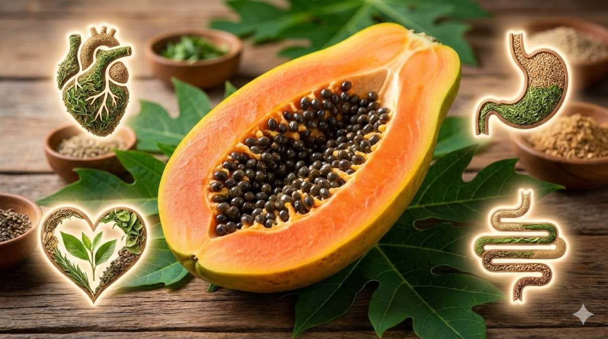 Papaya seeds benefits