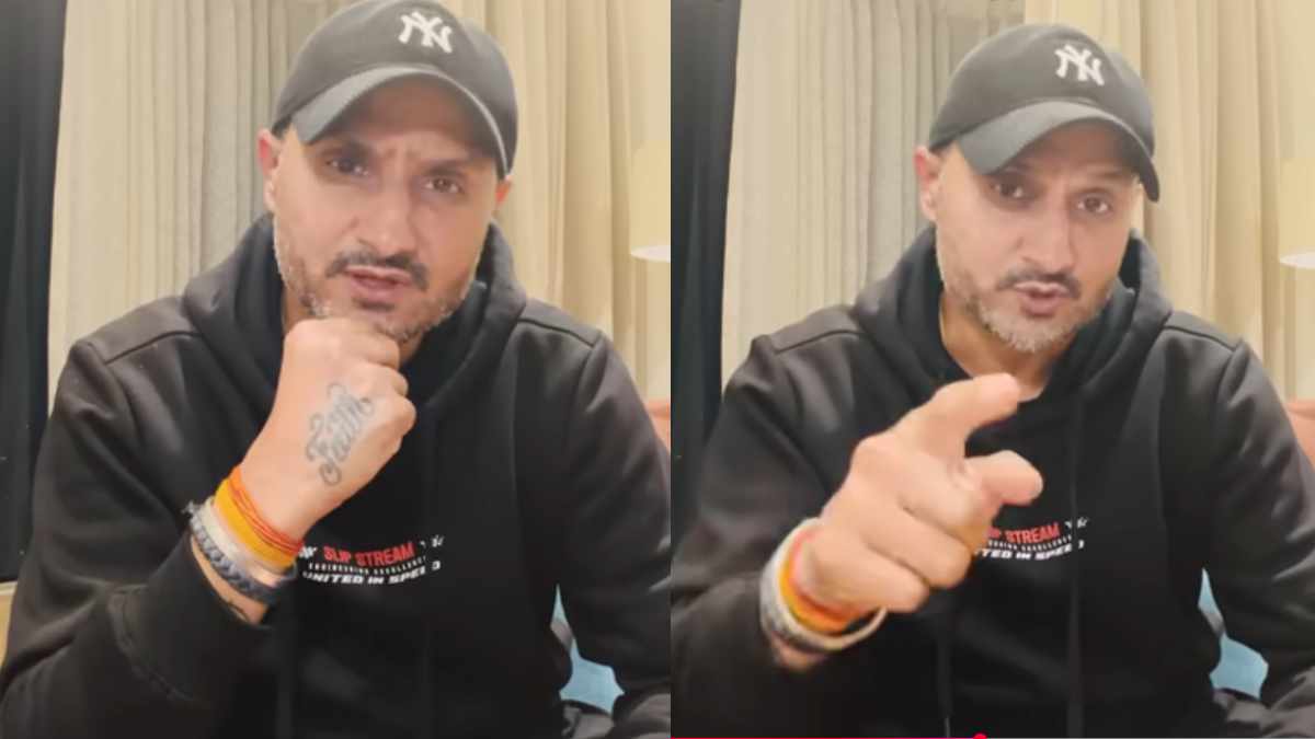 Harbhajan Singh Slams Tanveer Ahmed before IND vs PAK T20 WC Match Video viral