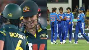 AUSW beat INDW by 19 Runs India Lost 5 wickets in 2 overs Georgia wall beth mooney Partnership