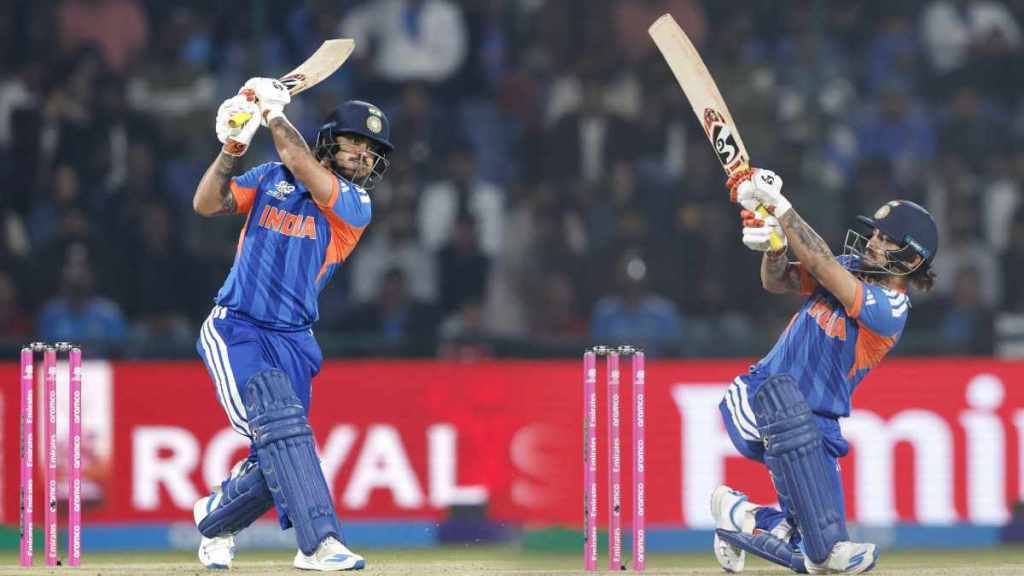 इशान किशनचं वादळी अर्धशतक अन् घडवला इतिहास (फोटो-BCCI-X)