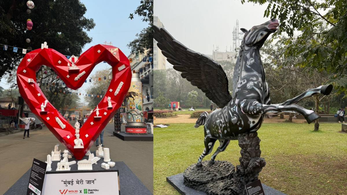 Kala Ghoda Arts Festival 2026 Mumbai, Red Heart Installation Mumbai, Kala Ghoda Festival Attractions