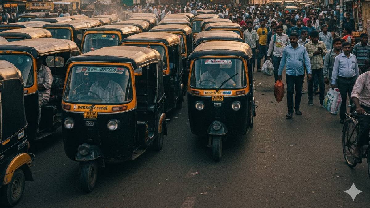 Kalyan Dombivli auto rickshaw accident Woman death in Manpada rickshaw crash Rash driving auto drivers